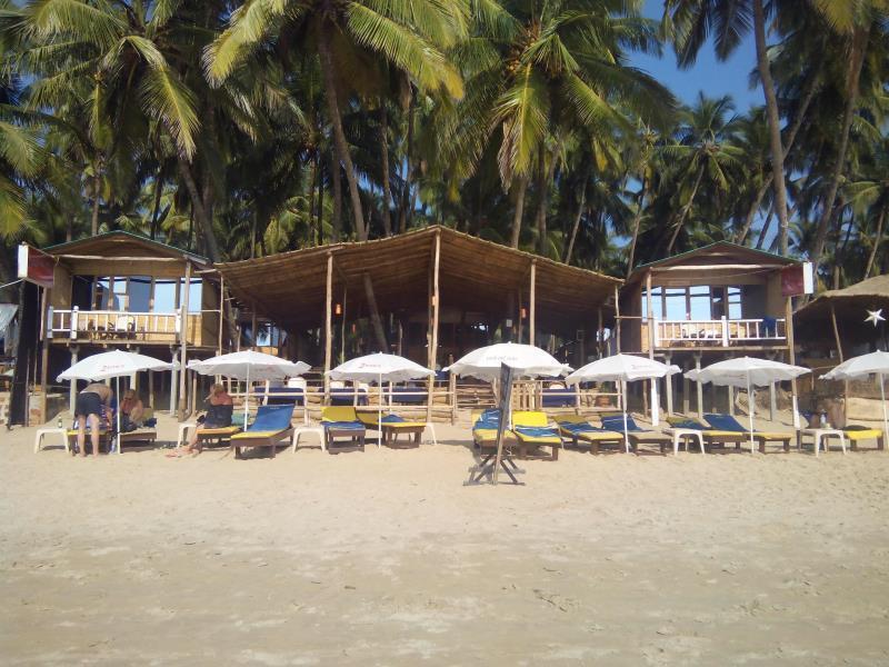 Cafe Del Mar Beach Bungalows Hotel Palolem Buitenkant foto